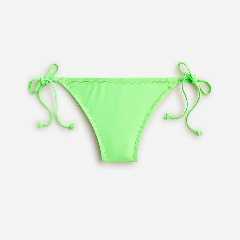 J.Crew Heritage string hipster bikini bottom Summer Lime Outlet Online | 70QRTSPFJ