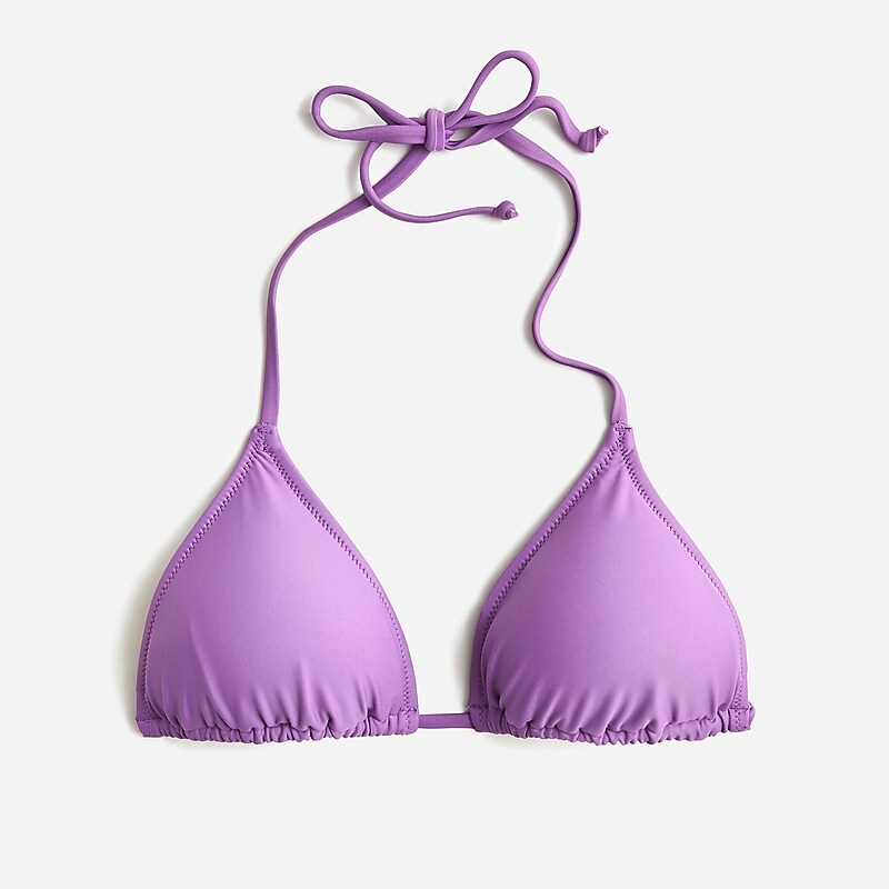 J.Crew Heritage triangle bikini top Viola Online | 03BPKOCHX