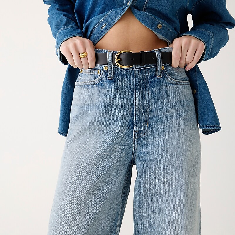 J.Crew High-rise superwide-leg jean Elliot Wash Clearance | 36LRNVWXH