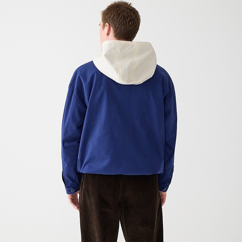 J.Crew Limited-edition 1989 heritage anorak in cotton Twilight Navy Clearance | 42WGRSFAY