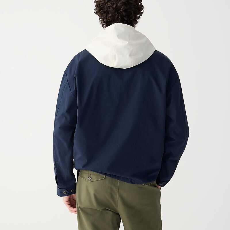 J.Crew Limited-edition 1989 heritage anorak in cotton Darkest Indigo Online | 01SXQDLIC