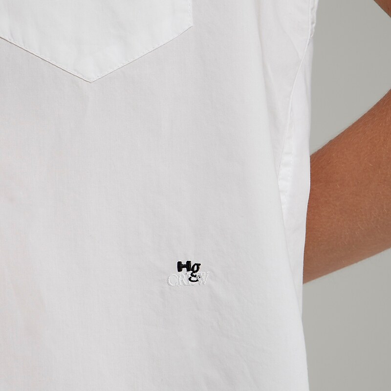 J.Crew Limited-edition HommeGirls® for J.Crew reworked classic-fit shirt White Outlet | 93OSMFBDH