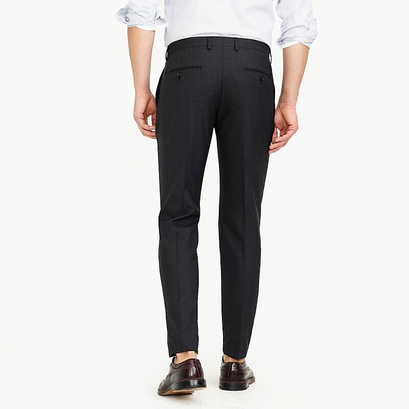 J.Crew Ludlow Slim-fit suit pant in Italian wool Hthr Charcoal Clearance | 31ZVTCOYW