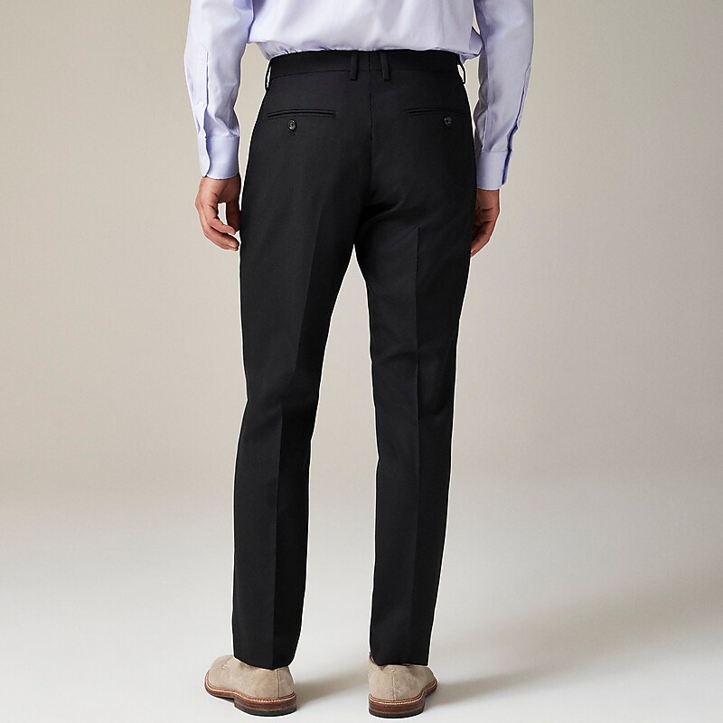 J.Crew Ludlow Slim-fit suit pant in Italian wool Black Outlet Online | 74CTZPLAO