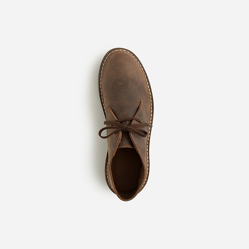 J.Crew MacAlister boots in leather Estate Brown Clearance | 39UVZFMTP