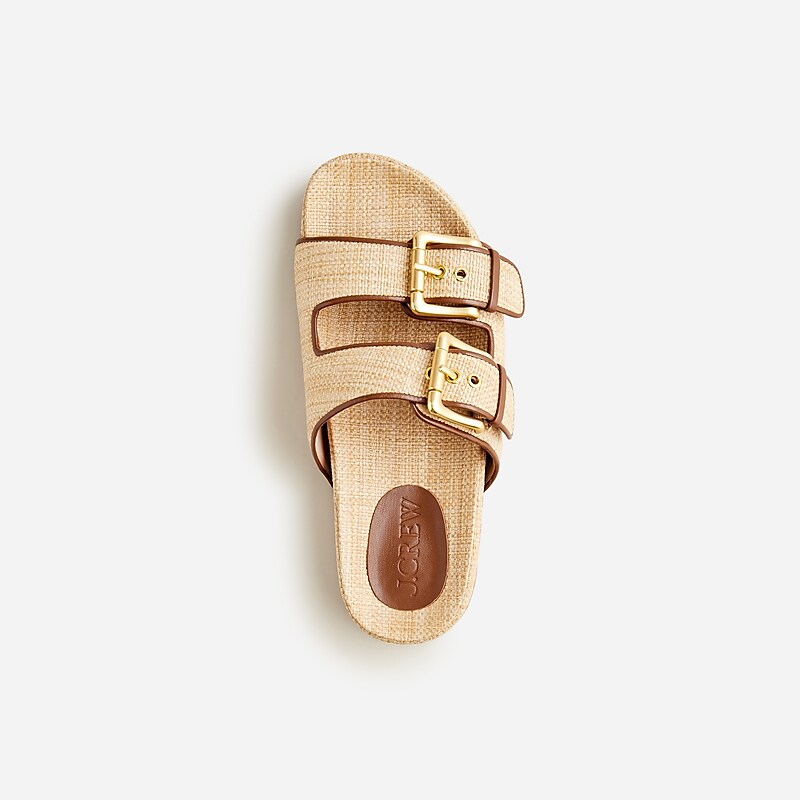 J.Crew Marlow sandals in canvas Moroccan Sand Factory Outlet | 59KXPGHZO