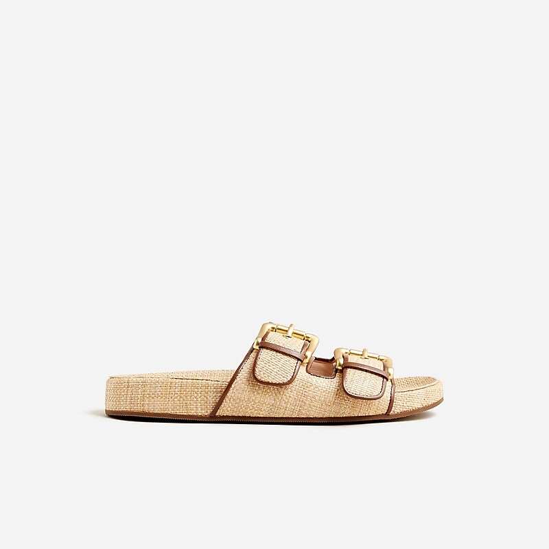 J.Crew Marlow sandals in canvas Moroccan Sand Factory Outlet | 59KXPGHZO
