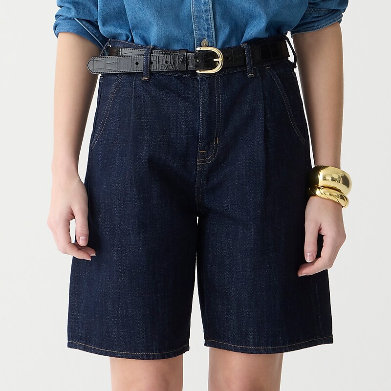 J.Crew Midlength denim short Resin Rinse Online | 81RJEYVIT