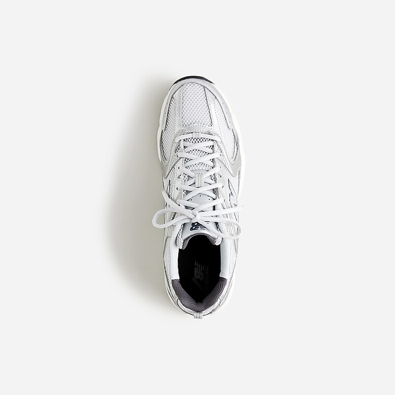 J.Crew New Balance® 530 sneakers Silver Metalic Factory Promo | 62JKOBANS