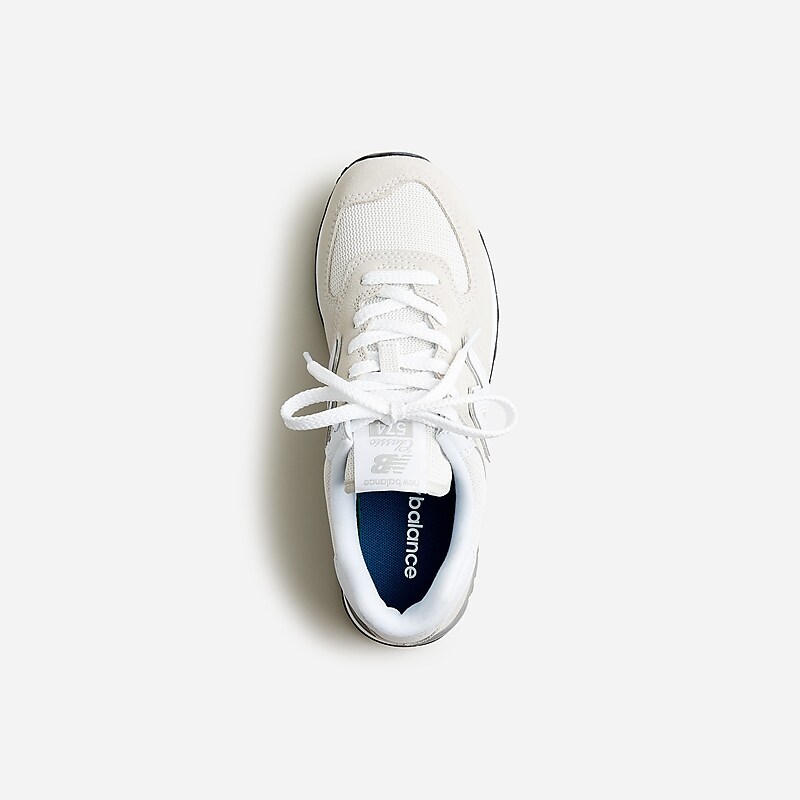 J.Crew New Balance® 574 sneakers Nimbus Cloud/White Online | 81USTXDOG