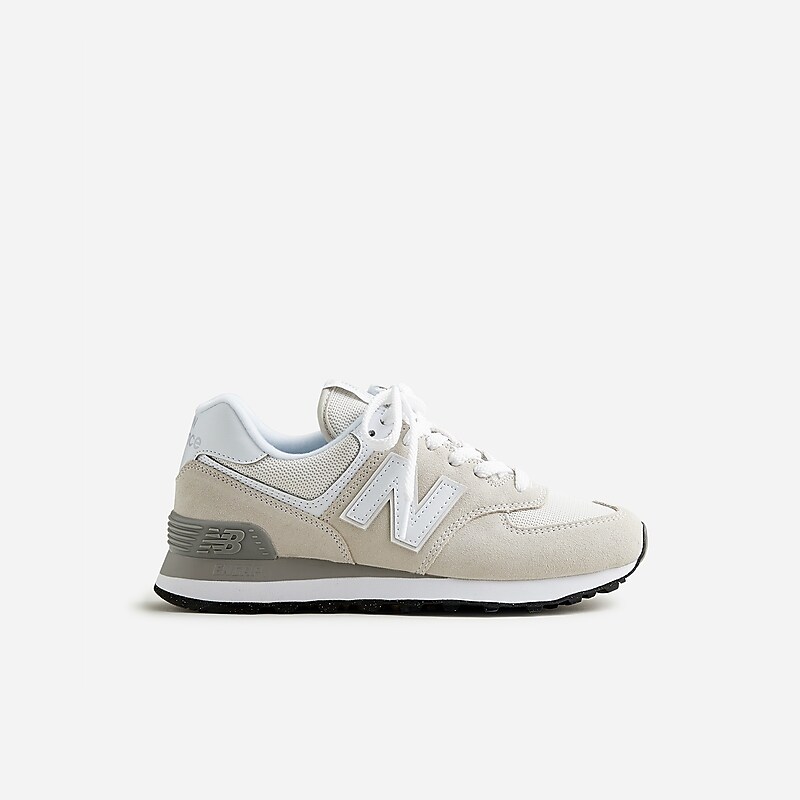 J.Crew New Balance® 574 sneakers Nimbus Cloud/White Online | 81USTXDOG