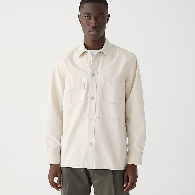 J.Crew Norse Projects™ Ulrik smock-overshirt Hibiscus Dye Online | 85VCNKQSO