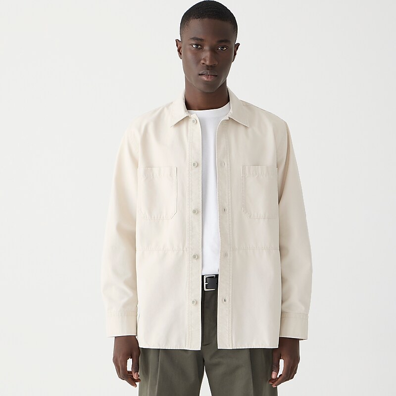 J.Crew Norse Projects™ Ulrik smock-overshirt Hibiscus Dye Online | 85VCNKQSO