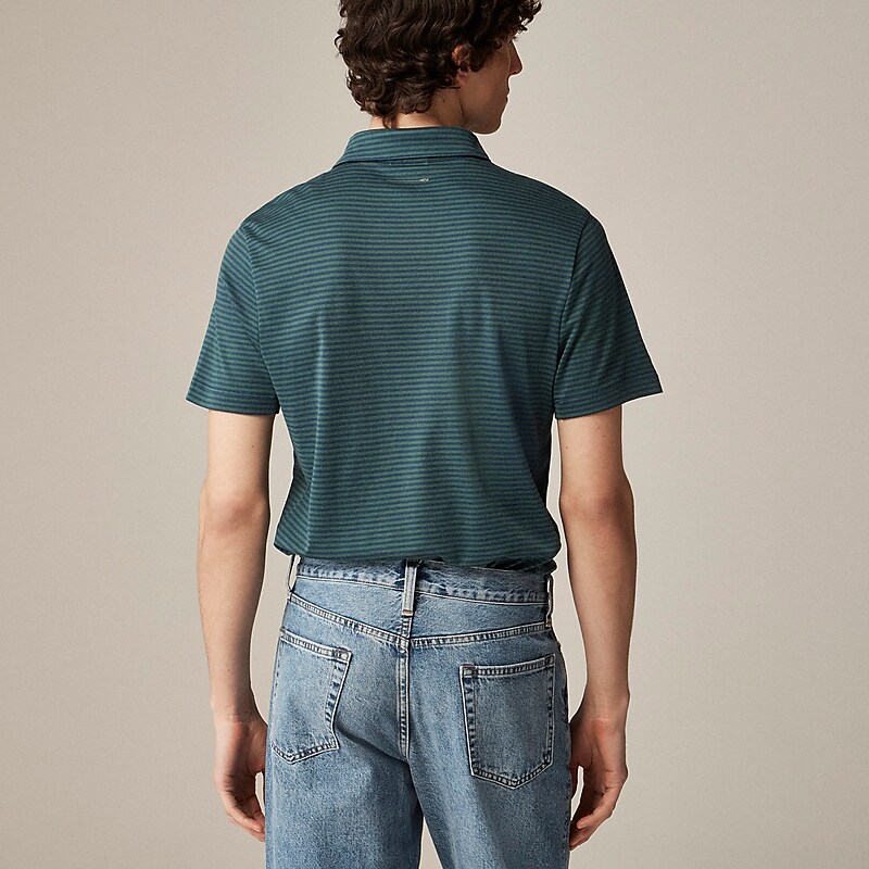 J.Crew Performance polo shirt with COOLMAX® Green Pilot Factory Outlet | 52DBQCNRM
