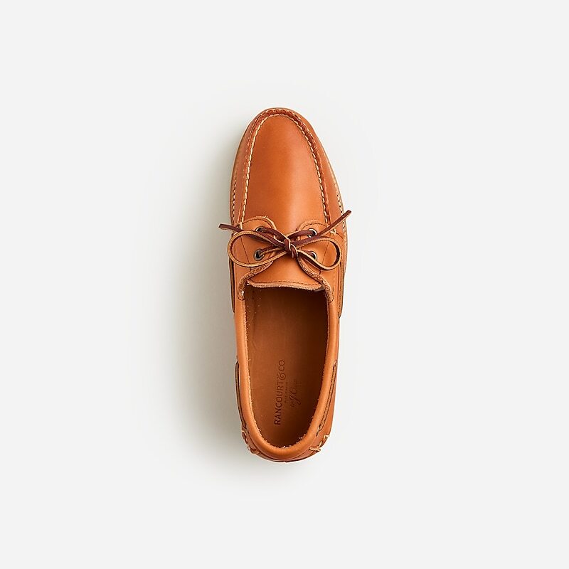 J.Crew Rancourt & Co. X J.Crew Read boat shoes with lug sole Cognac Essex Sale | 23YSIQAKX