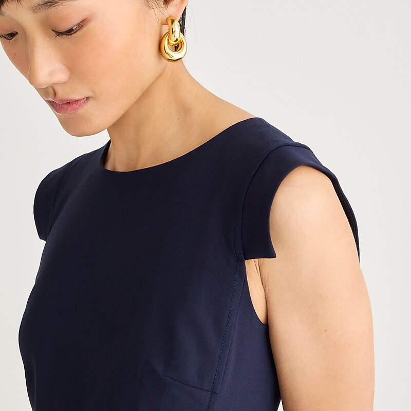 J.Crew Resume dress Navy Factory Promo | 64OHPYAQB