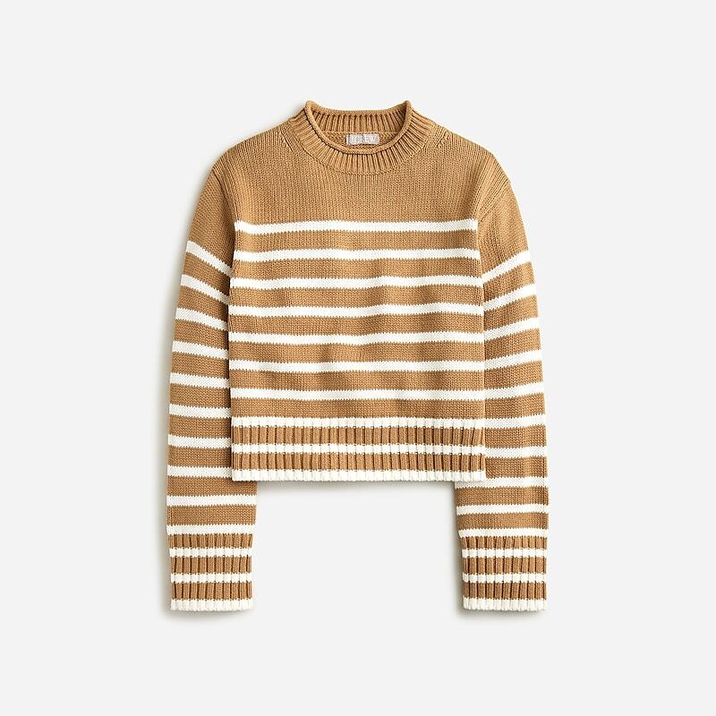 J.Crew Rollneck™ sweater Camel Ivory Factory Outlet | 50KMGZLIP