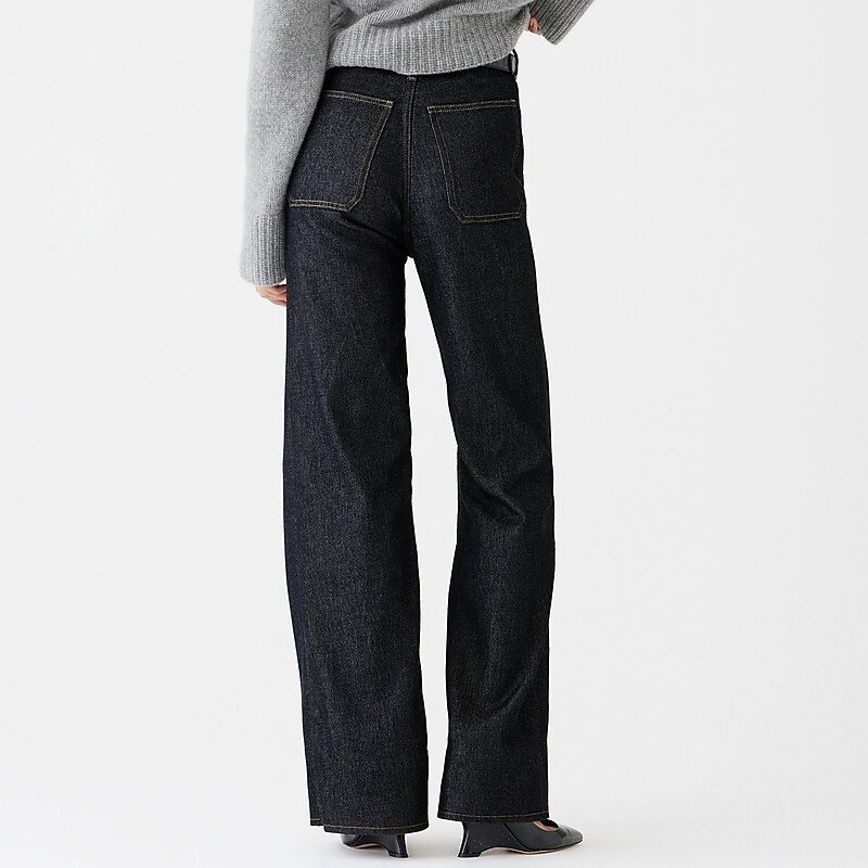 J.Crew Sailor denim trouser Resin Rinse Sale | 28OCJNWZR
