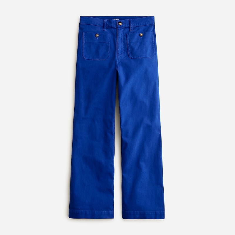 J.Crew Sailor slim wide-leg chino pant Harbor View Clearance | 42WMGFSBP
