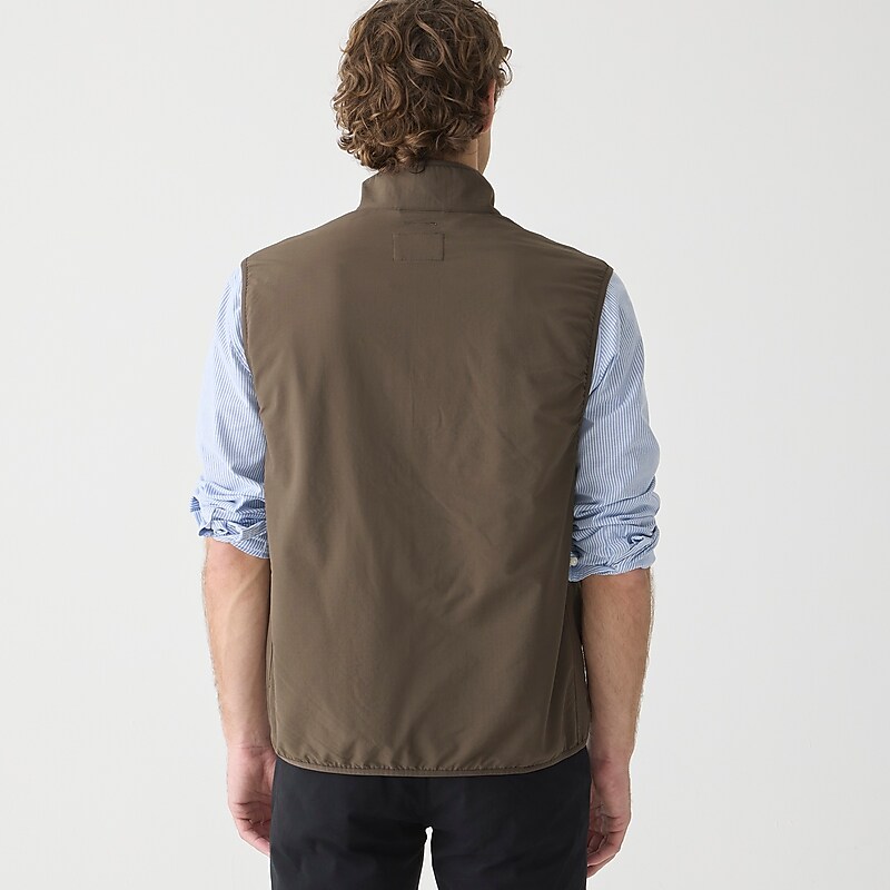 J.Crew Stretch tech vest Morel USA | 15OETXNBD