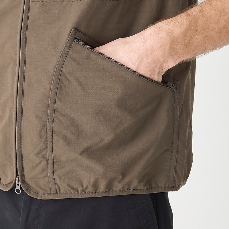 J.Crew Stretch tech vest Morel USA | 15OETXNBD