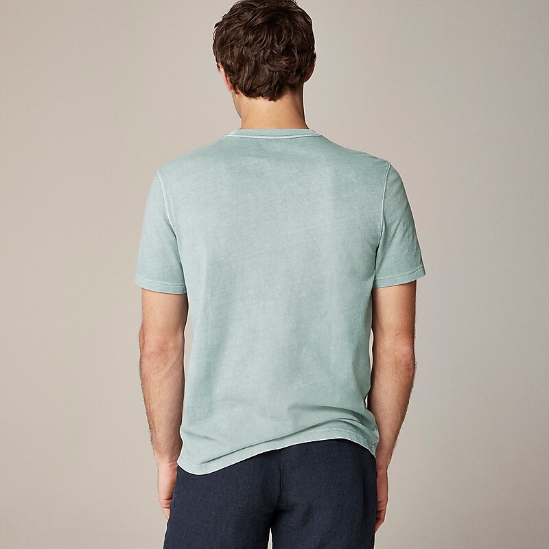 J.Crew Vintage-wash cotton T-shirt Alhambra Green Online | 01EYFVZTJ