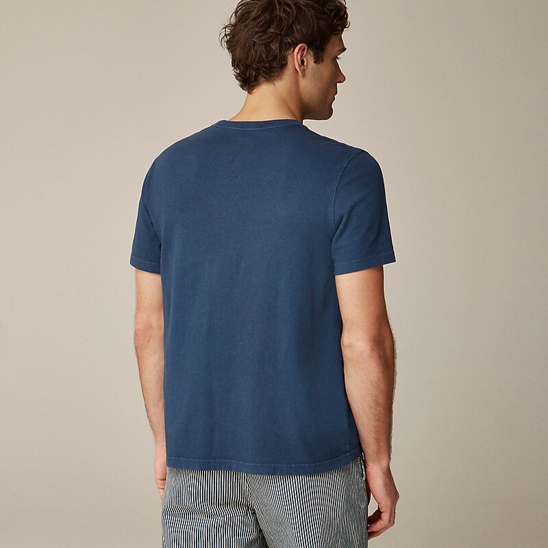J.Crew Vintage-wash cotton T-shirt Navy Sale | 26BJLAHDK
