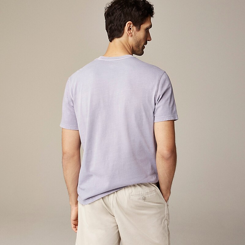 J.Crew Vintage-wash cotton T-shirt Vintage Lavender Clearance | 41QNDFTUV