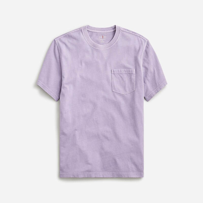 J.Crew Vintage-wash cotton T-shirt Vintage Lavender Clearance | 41QNDFTUV