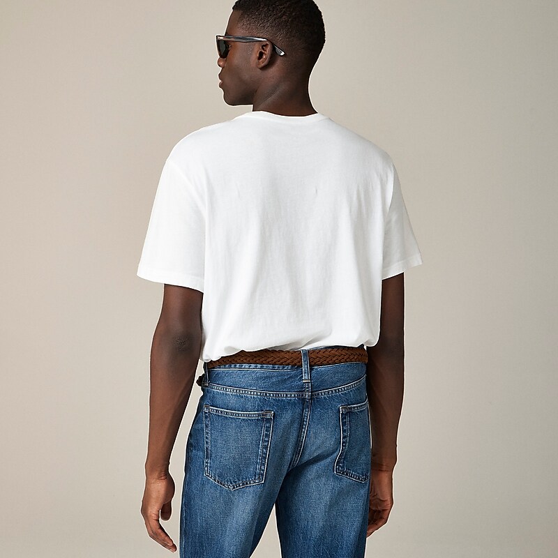 J.Crew Vintage-wash cotton T-shirt White USA | 15YMBSKRJ
