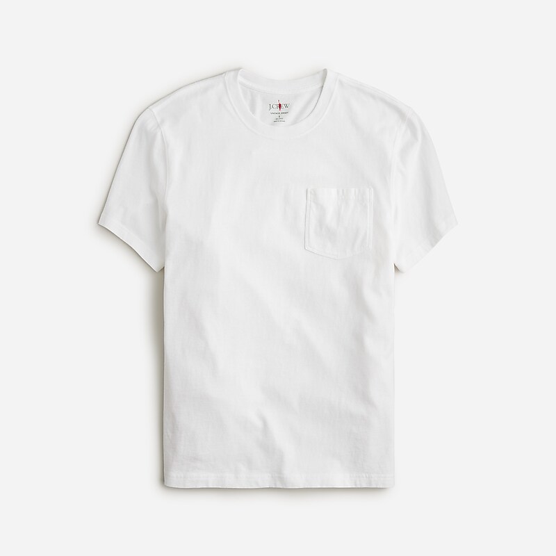 J.Crew Vintage-wash cotton T-shirt White USA | 15YMBSKRJ
