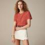 Alexa Stripe Red Ivory