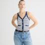 Paloma Stripe Ivory Eve