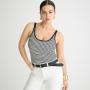 Jade Stripe Black Natur