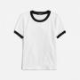 White Ground Black Tipp